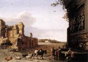 Ruins of Ancient Rome af POELENBURGH, Cornelis van